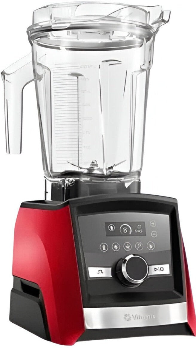 Vitamix - 1500W Ascent A3500 Candy Apple Red Low-Profile Container Blender - 64207