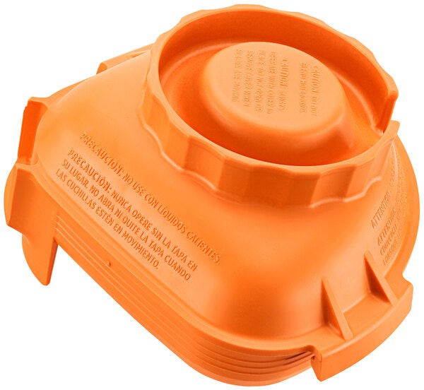 Vitamix - Orange One-Piece Solid Lid for Advance Jars - 58994