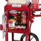 West Bend - 10-Cup Red Compact Popcorn Machine & Cart - PCMC20RD13