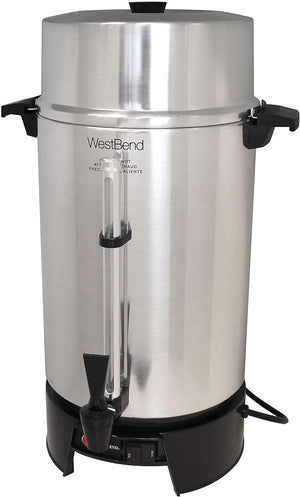 West Bend - 100-Cup Aluminum Urn Coffee Maker - 33600