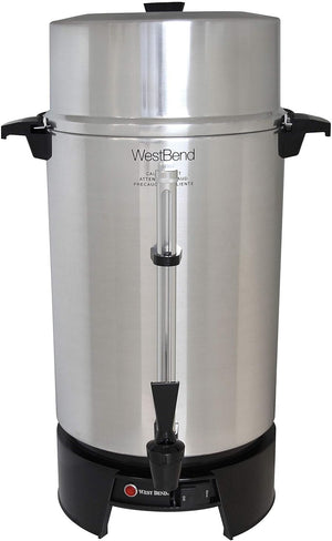 West Bend - 100-Cup Aluminum Urn Coffee Maker - 33600