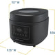 West Bend - 12 Cup Black Multi-Function Rice Cooker - RCWB2LBK13