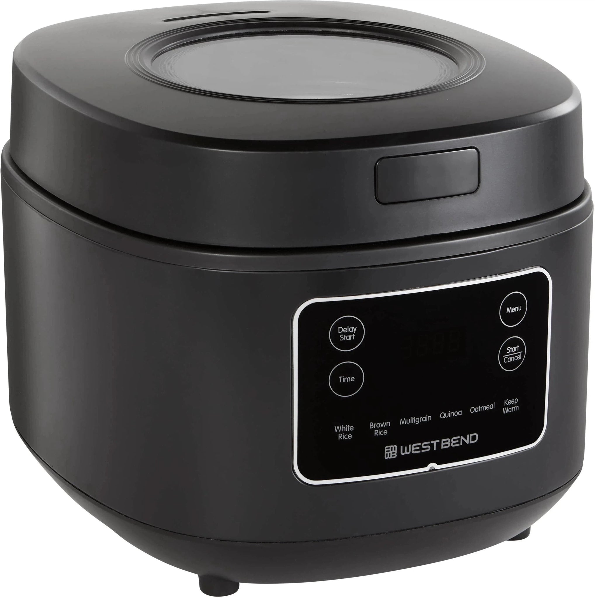 West Bend - 12 Cup Black Multi-Function Rice Cooker - RCWB2LBK13