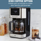 West Bend - 12-Cup Stainless Steel Hot & Iced Coffee Maker - CMWB12BK13