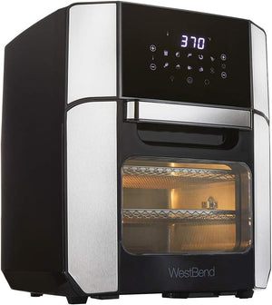 West Bend - 12.6 QT, XL Digital Air Fryer Oven with 3 Trays - AFWB12BK13