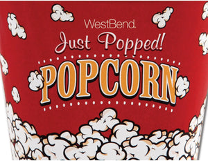 West Bend - 3 QT Reusable Plastic Theater Popcorn Bucket - PC10631