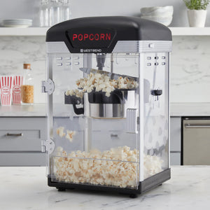 West Bend - 4 QT Black Theater Crazy Popcorn Machine - PCWBTCBK13