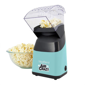 West Bend - 4 QT Blue Air Crazy Hot Air Popcorn Machine - PC8448BL13