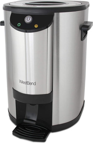 West Bend - 42-Cup Stainless Steel Urn Coffee Maker - 57042