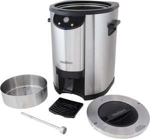 West Bend - 42-Cup Stainless Steel Urn Coffee Maker - 57042