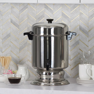 West Bend - 55-Cup Stainless Steel Urn Coffee Maker - 13550