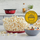 West Bend - 6 QT Red Stir-Crazy Oil Popcorn Popper Machine - PCWBSCRD13