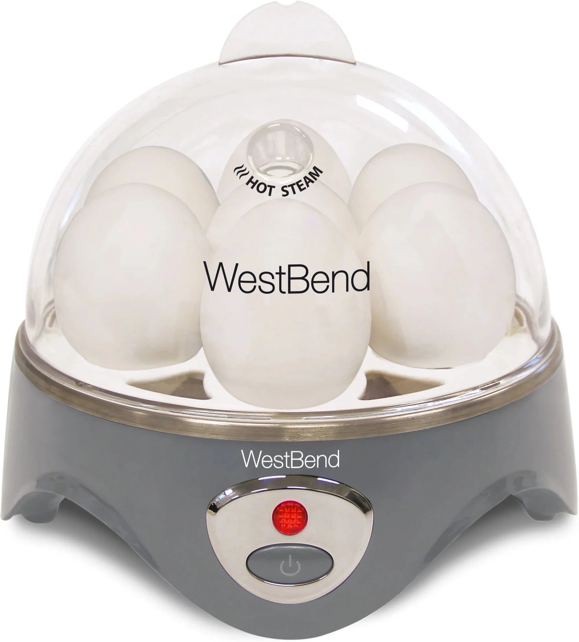 West Bend - 7 Egg Compartment Automatic Electric Cooker - 87628