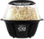 West Bend - 850W, 6 QT Black Stir Crazy Stirring Oil Popcorn Machine - 82707B