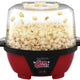 West Bend - 850W, 6 QT Red West Bend Stir Crazy Oil Popcorn Machine with Serving Bowl - 82505