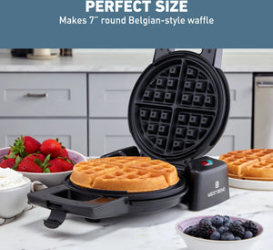 West Bend - Black Flip Belgian Style Waffle Maker - WAWBFLBK13