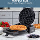 West Bend - Black Flip Belgian Style Waffle Maker - WAWBFLBK13