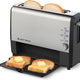 West Bend - Quik Serve 2-Slice Silver Toaster with Extra Wide Slots - 77222