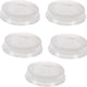 Western Plastics - 16" Plastic Dome Lid for Foil Tray, 25/Cs - 5316