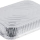 Western Plastics - 1.68" Deep, Half Size Foil Steam Table Pan Shallow, 100/Cs - 5112-37