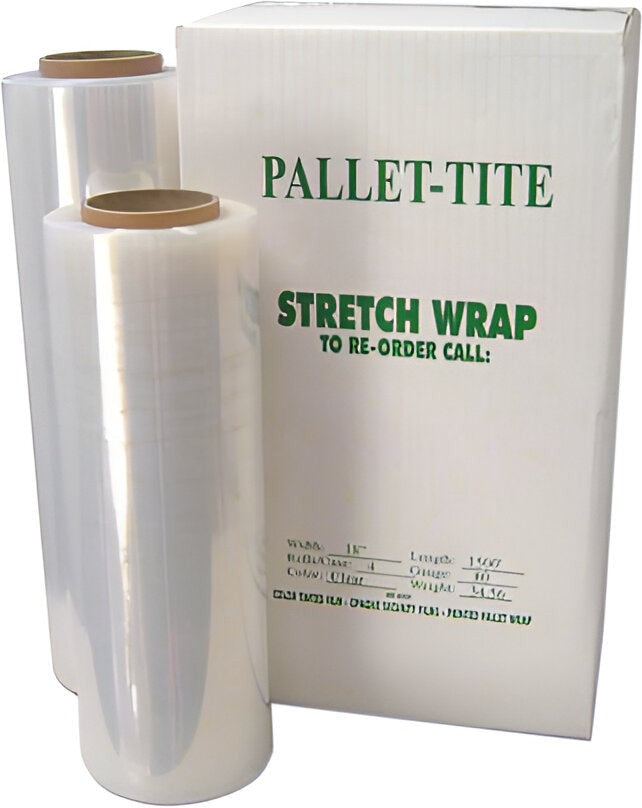 Western Plastics - 20" x 115G x 4000 ft Machine Stretch Wrap Roll with 2 Sided Cling - WMF115G