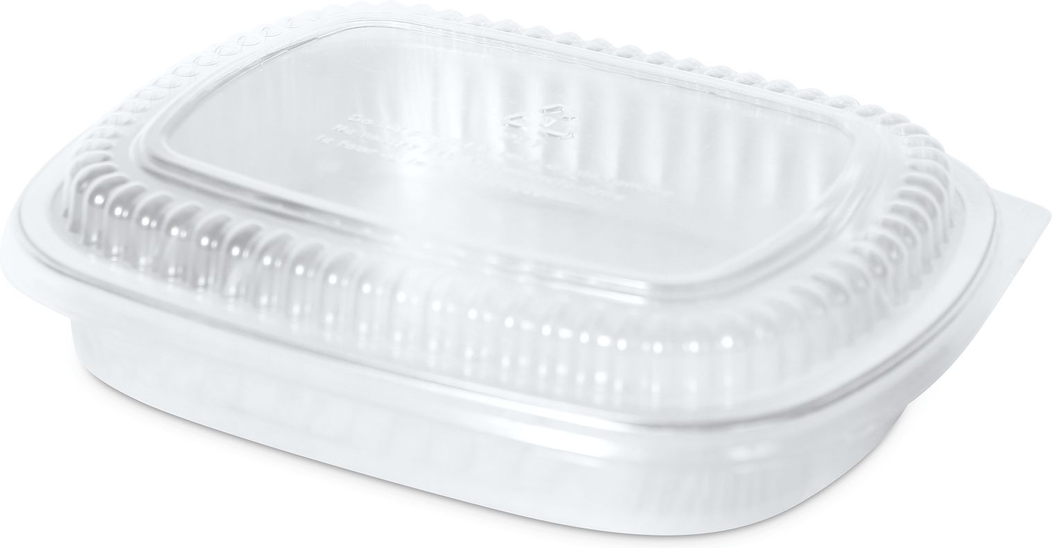 Western Plastics - 47 Oz Foil Container with PET Lid Combo, 50/Cs - 2047S