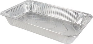 Western Plastics - Full Size Deep Foil Steam Table Foil Pan, 50/Cs - 5130-65