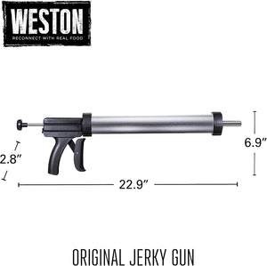 Weston - 1.5 Lb Meat Capacity Original Beef Jerky Gun Jr. Kit - 37-0150-W