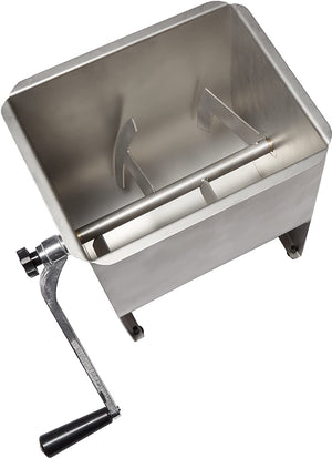 Weston - 20 Lb Capacity Stainless Steel Manual Meat Mixer - 36-1901-W