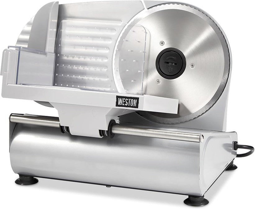 Weston - 200 W, 7.5" Stainless Steel Meat Slicer - 61-0750-W