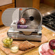 Weston - 200 W, 9" Stainless Steel Meat Slicer - 61-0901-W