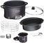 Weston - 6 qt Indoor Slow Cooker & Smoker With Party Dipper - 03-2540-W