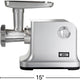 Weston -750 W, #12 Electric Countertop Meat Grinder - 33-1301-W