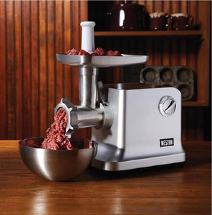 Weston -750 W, #12 Electric Countertop Meat Grinder - 33-1301-W