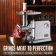 Weston -750 W, #12 Electric Countertop Meat Grinder - 33-1301-W