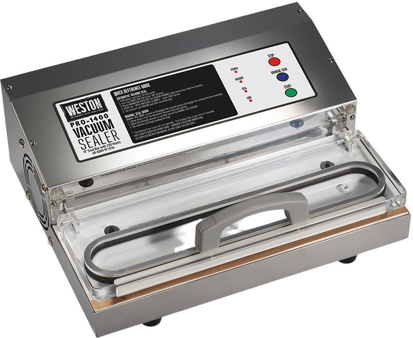 Weston - Pro-1400 11" Stainless Steel Vacuum Sealer - 65-0301