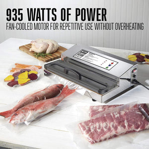 Weston - Pro-2300 120V Stainless Steel Vacuum Sealer - 65-0201