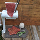 Weston - Single-Support White Manual Meat Cuber & Tenderizer - 07-4101-W-A