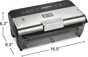 Weston - Wet Vacuum Sealer With Roll Cutter - 65-1601-W