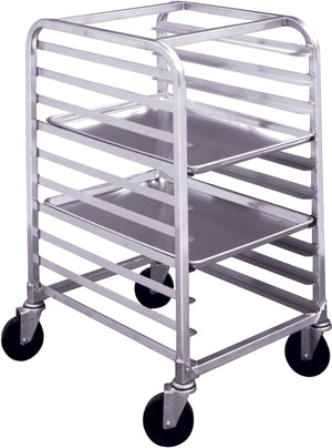 Winholt - 10-18″ Trays, Holds End Loading Half Height Pan Racks - AL-1810-H