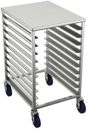 Winholt - 10-18″ Trays, Holds End Loading Half Height Pan Racks - AL-1810-H