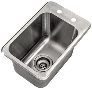 Winholt - 10 " Stainless Steel Deep Bowl Drop-In Sink - WS-DIS-FE-1110-10DP