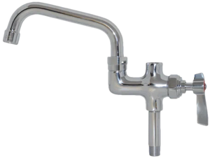 Winholt - 10" Swing Faucet with Splash Mount - WS-SFSM-10ST-WH