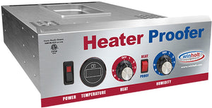 Winholt - 1/2 Height Heater Proofer with Removable Poly Top, and Analog Drawer - NHPL-1810HHC