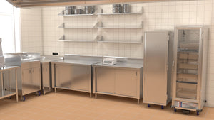 Winholt - 1/2 Height Heater Proofer with Removable Poly Top, and Analog Drawer - NHPL-1810HHC