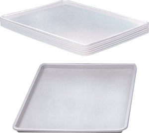 Winholt - 18″ x 26″ x 1″ Deep White ABS Plastic Display Tray - WHP-1826WABS (Special Order 4-6 Weeks)