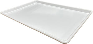 Winholt - 18″ x 26″ x 1″ Deep White Plastic Display Tray - WHP-1826WH (Special Order 4-6 Weeks)