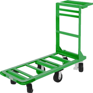 Winholt - 18" x 51" Green Heavy Duty Utility Cart with Heavy Duty Rubber Wheels - 550HD-GR (Special Order 4-6 Weeks)