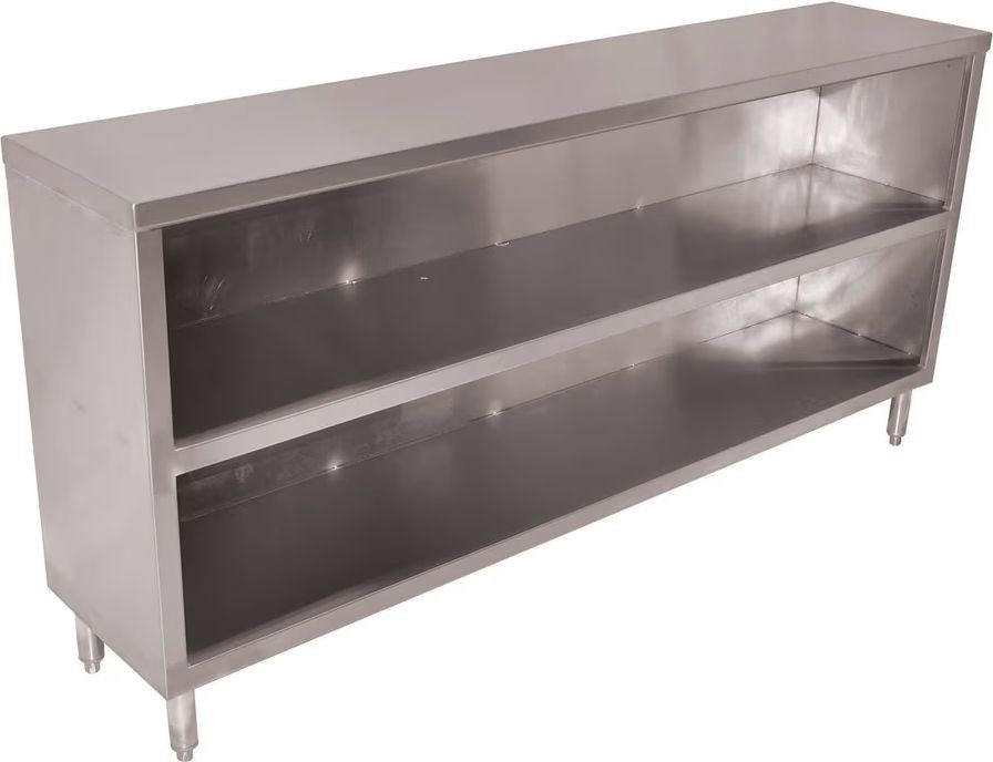 Winholt - 18" x 84" x 35" Stainless Steel Mid-Shelf Dish Cabinet - STCT-1884-DC (Special Order 4-6 Weeks)