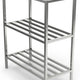 Winholt - 20", 2 Shelves Aluminum E-Channel Shelving - ALSCH-60-220